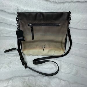 Simply Vera Vera Wang Ombre Crossbody Bag – Black/Tan Gradient, NWT